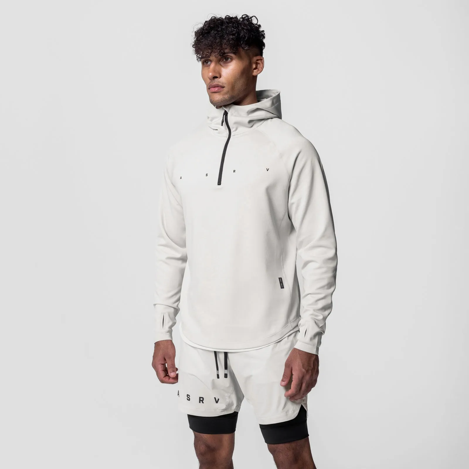 0641. Aeroheat® Training Hoodie - Bone