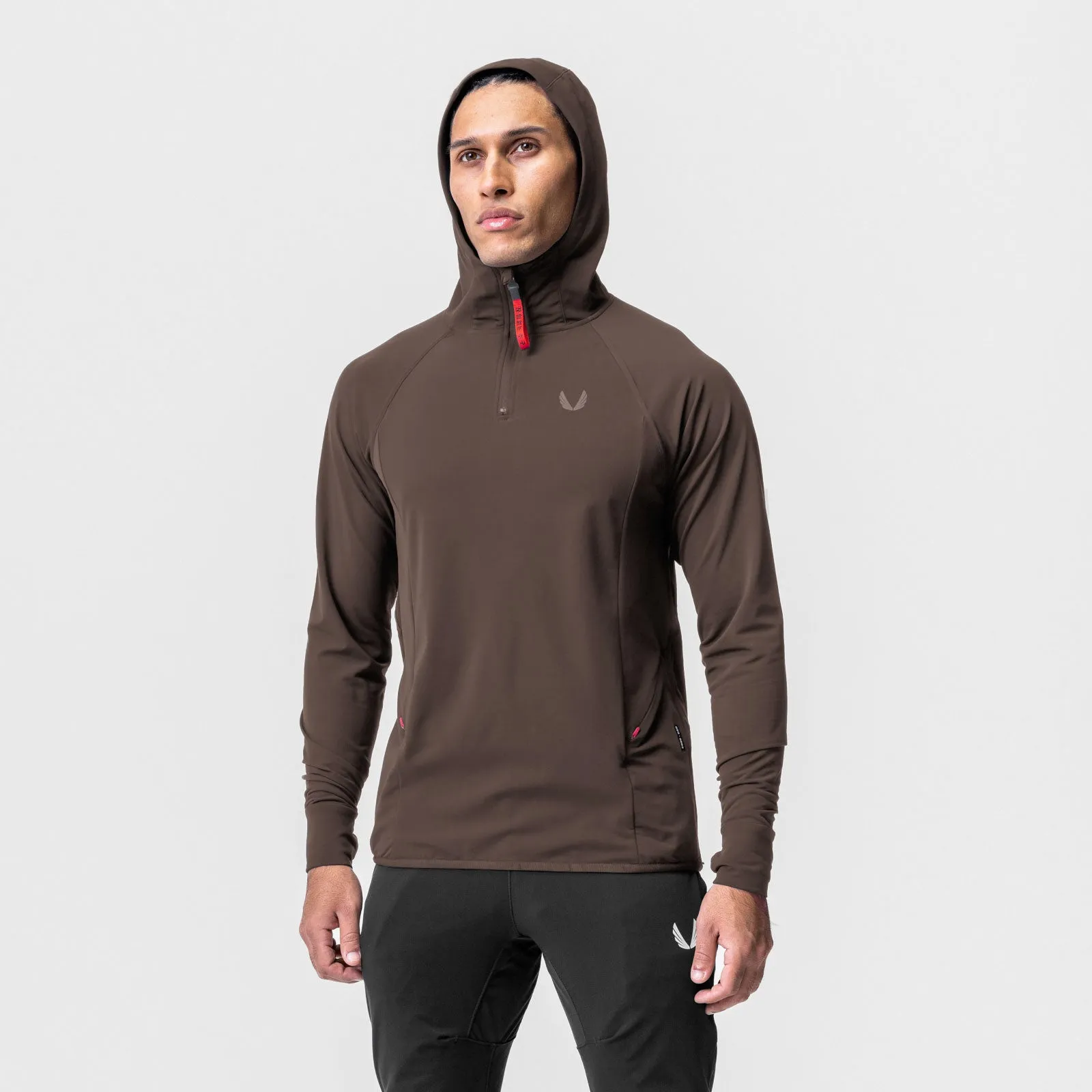 0682. Training Hoodie - Deep Taupe