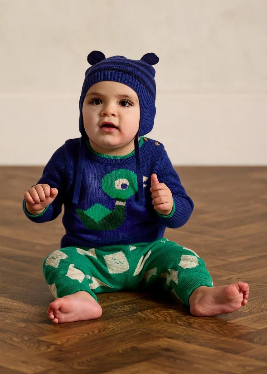 Arwen & Alden Set - Blueberry Sweater & Trouser Set