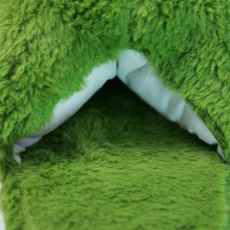 Avocado Fluffy Plush Slippers