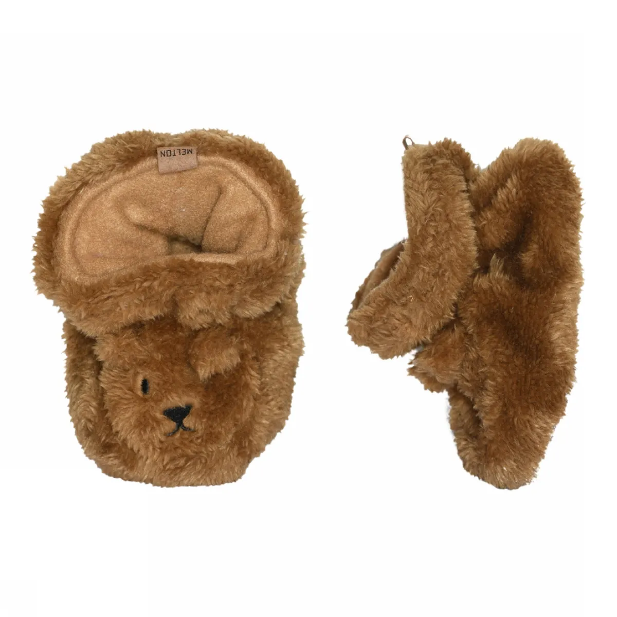 Bear fluffy slippers