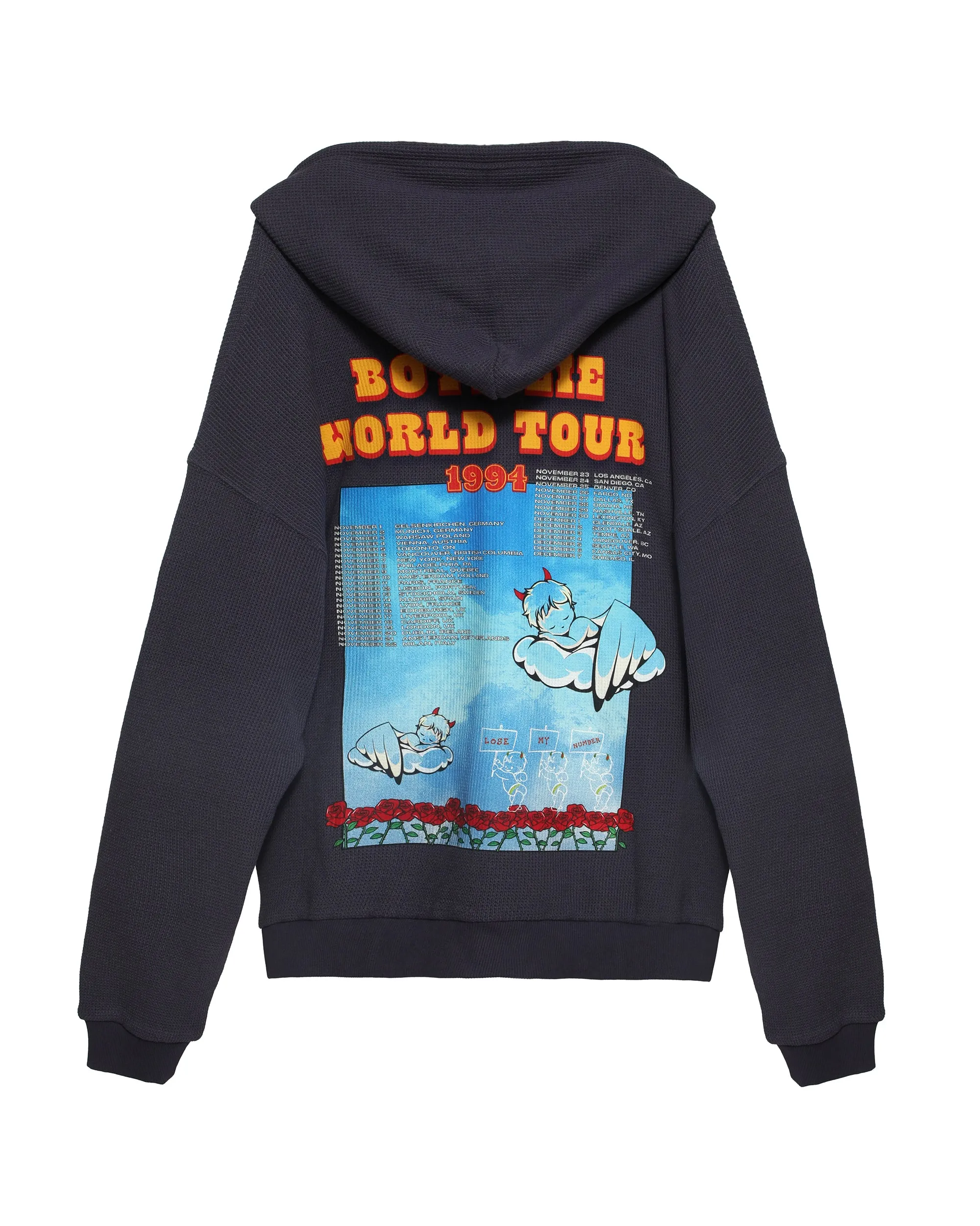 Boys Lie World Tour Round 2 Harley Zip Hoodie