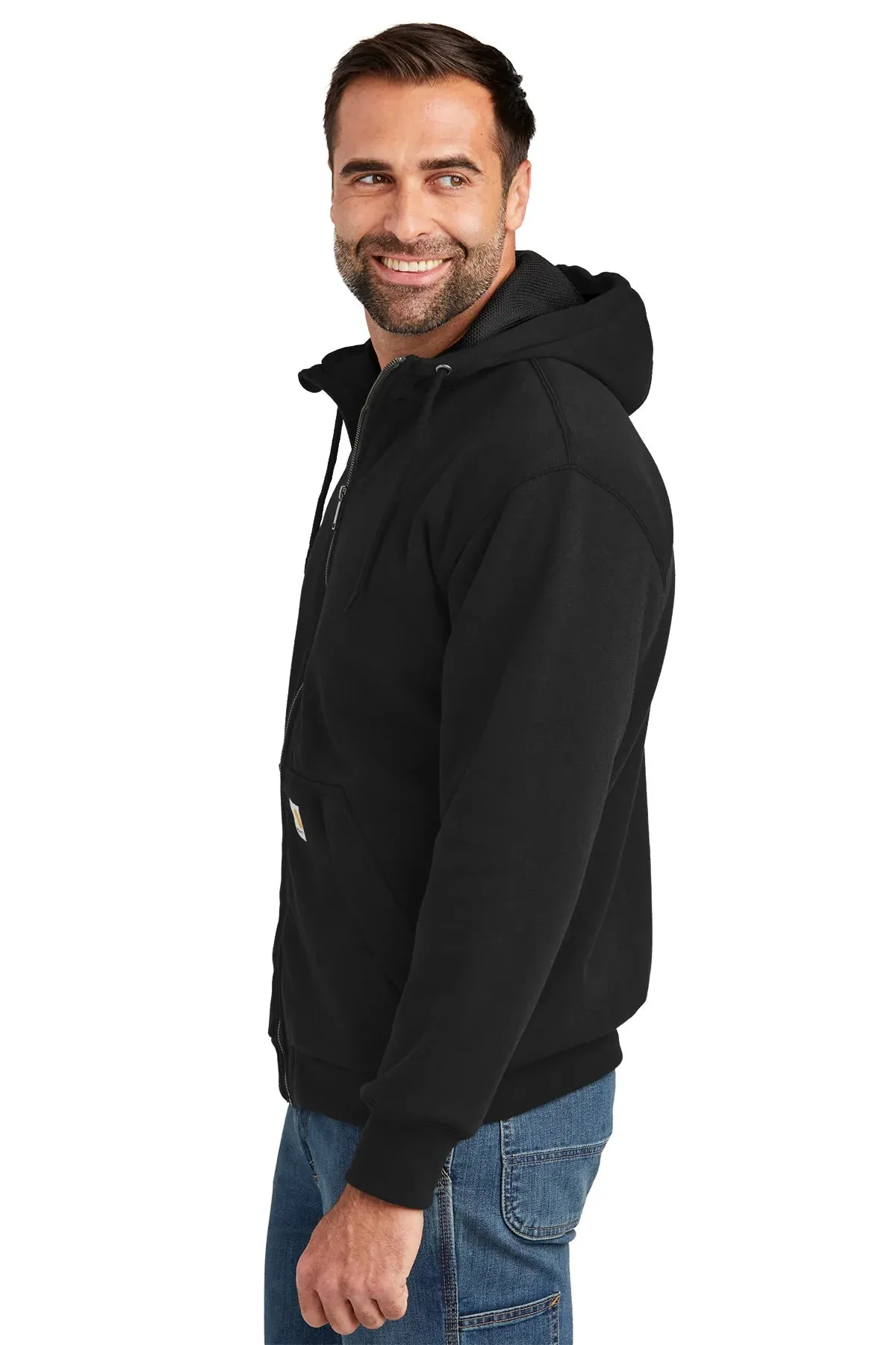 Carhartt Thermal-Lined Custom Zip-Ups, Black