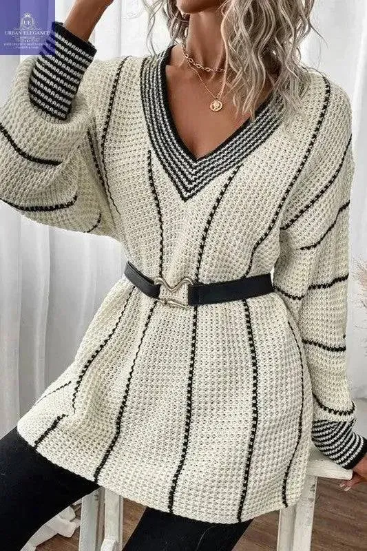 Casual Oversized Pullover Knitted Jumper Tops