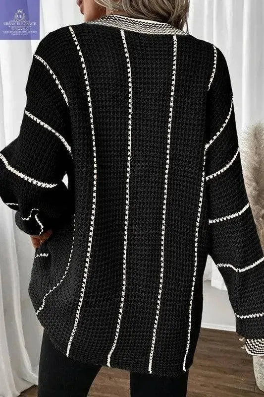 Casual Oversized Pullover Knitted Jumper Tops