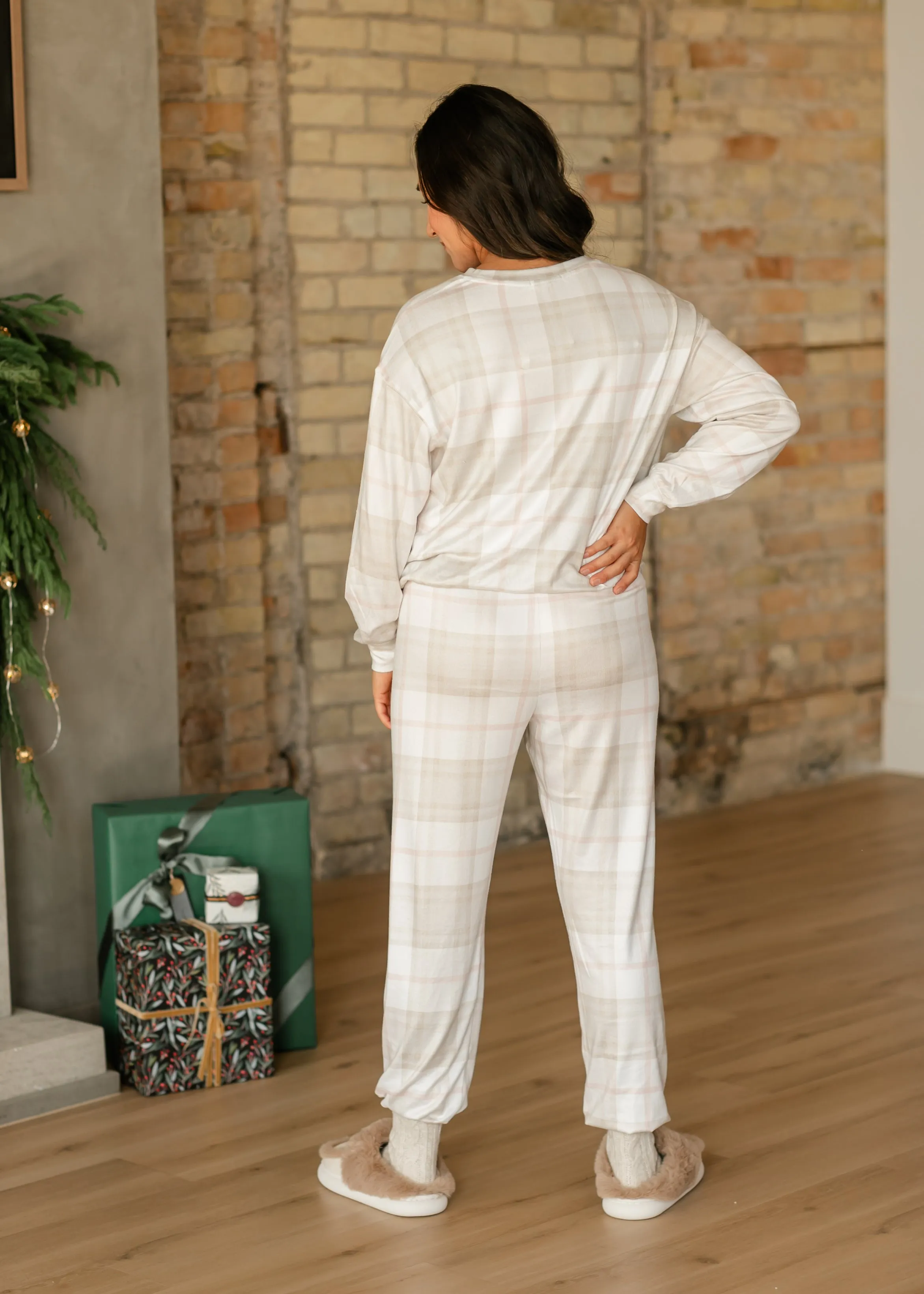 Cozy Plaid Lounge Pants