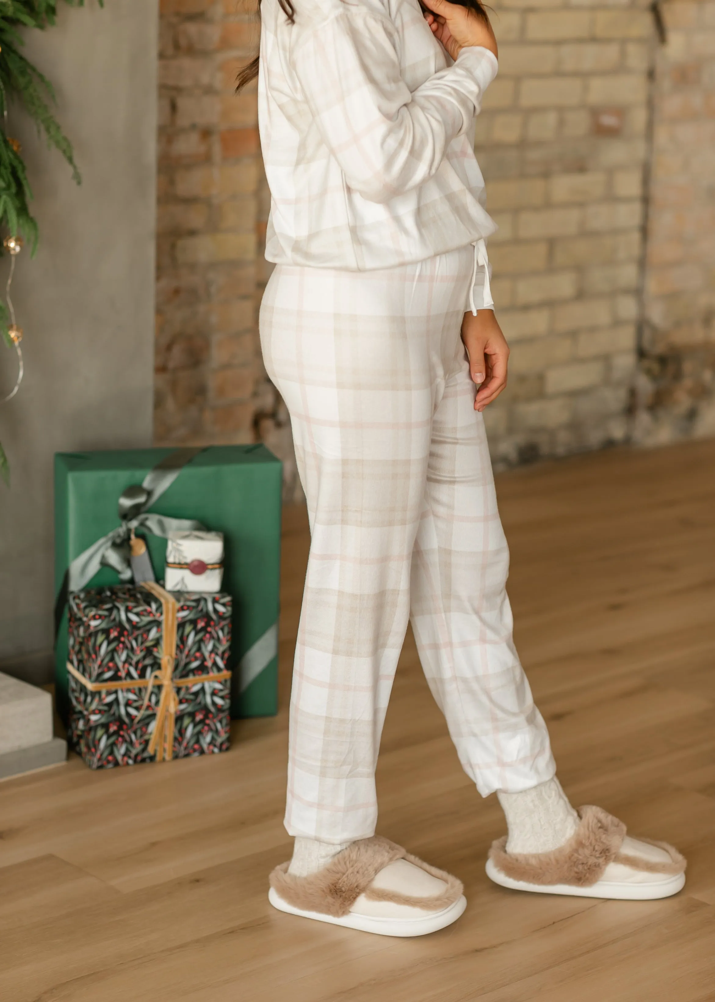 Cozy Plaid Lounge Pants