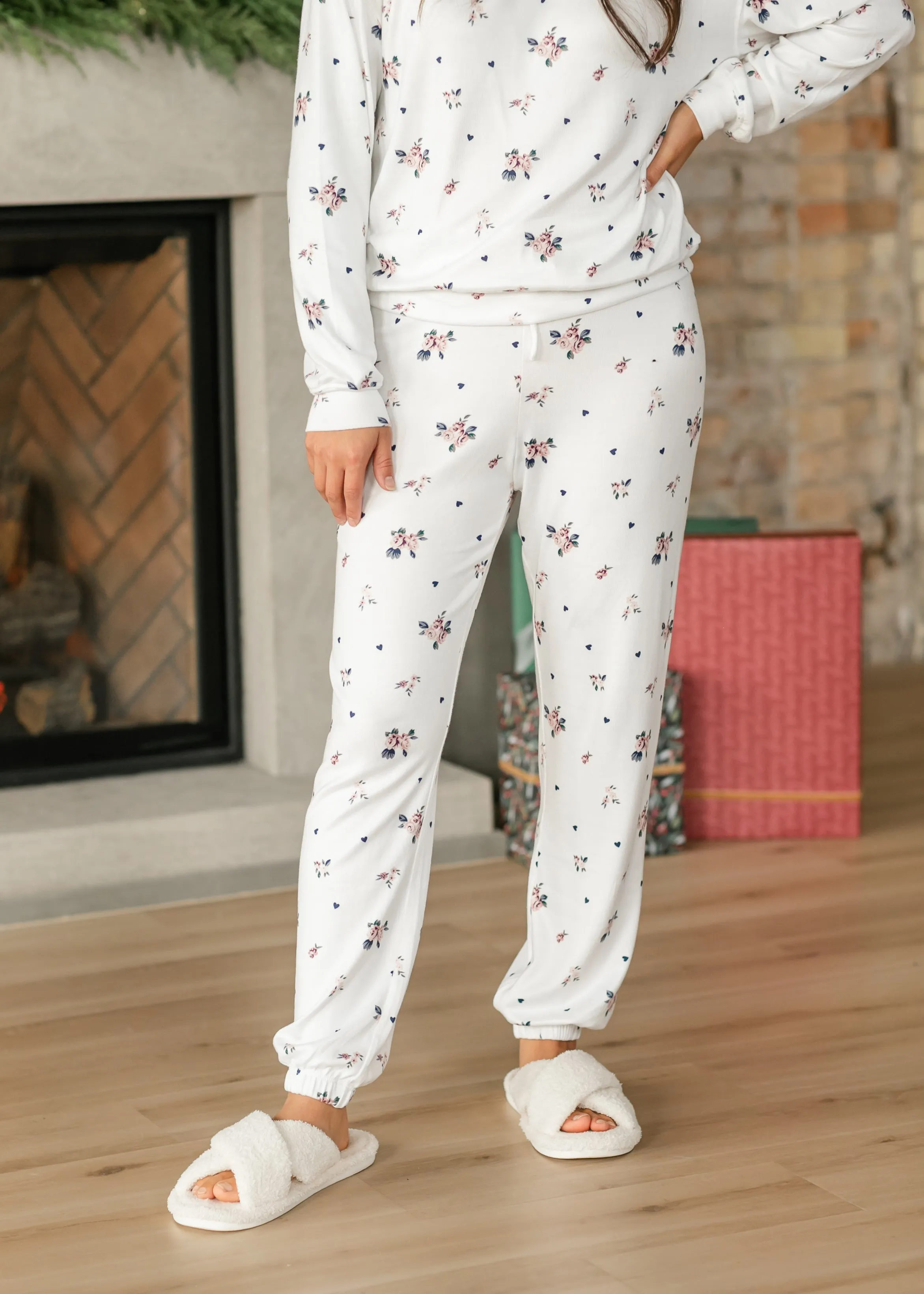 Cozy Rosebud Lounge Pants