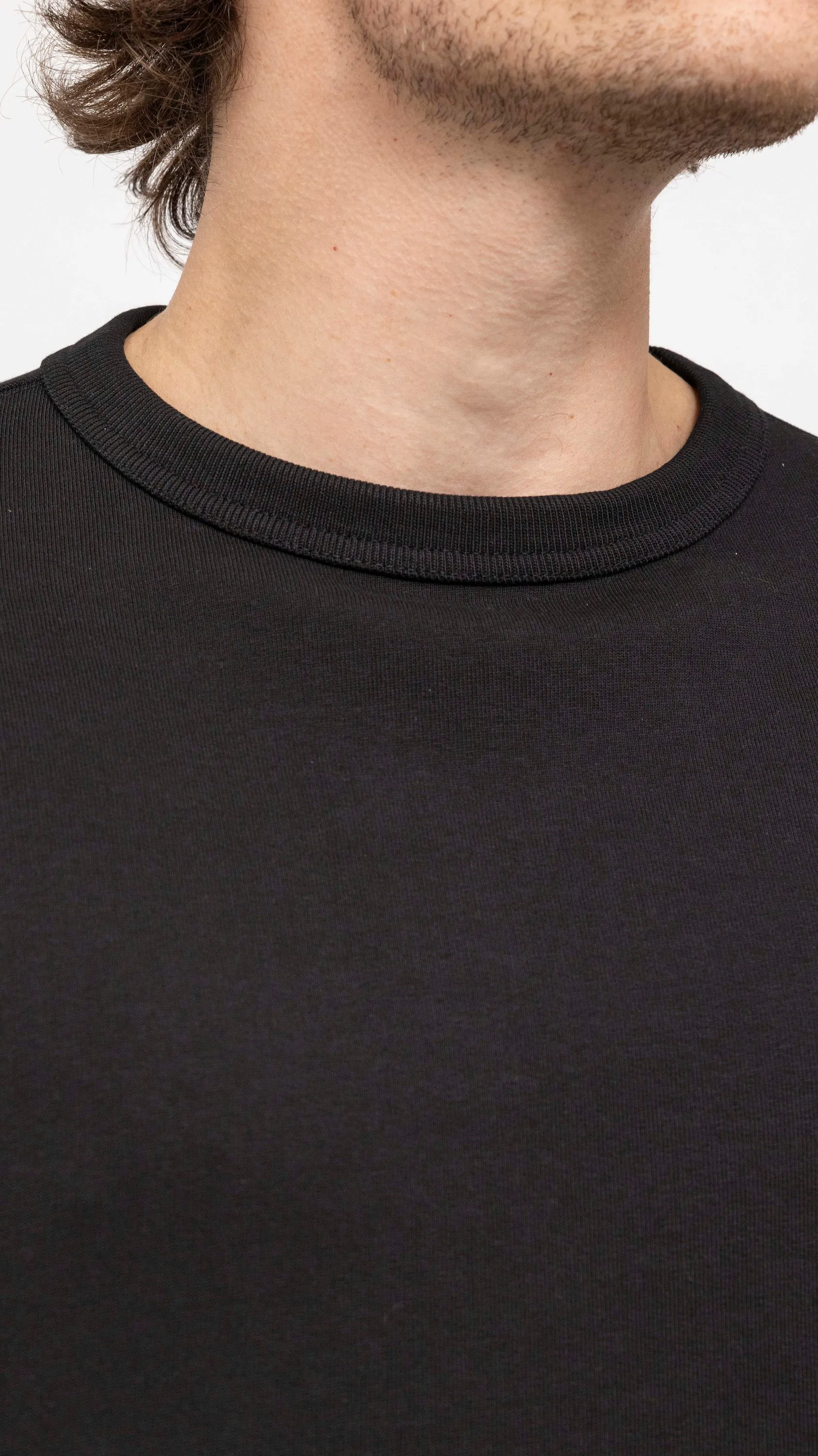 DRIES VAN NOTEN BLACK BOXY HAX SWEATSHIRT