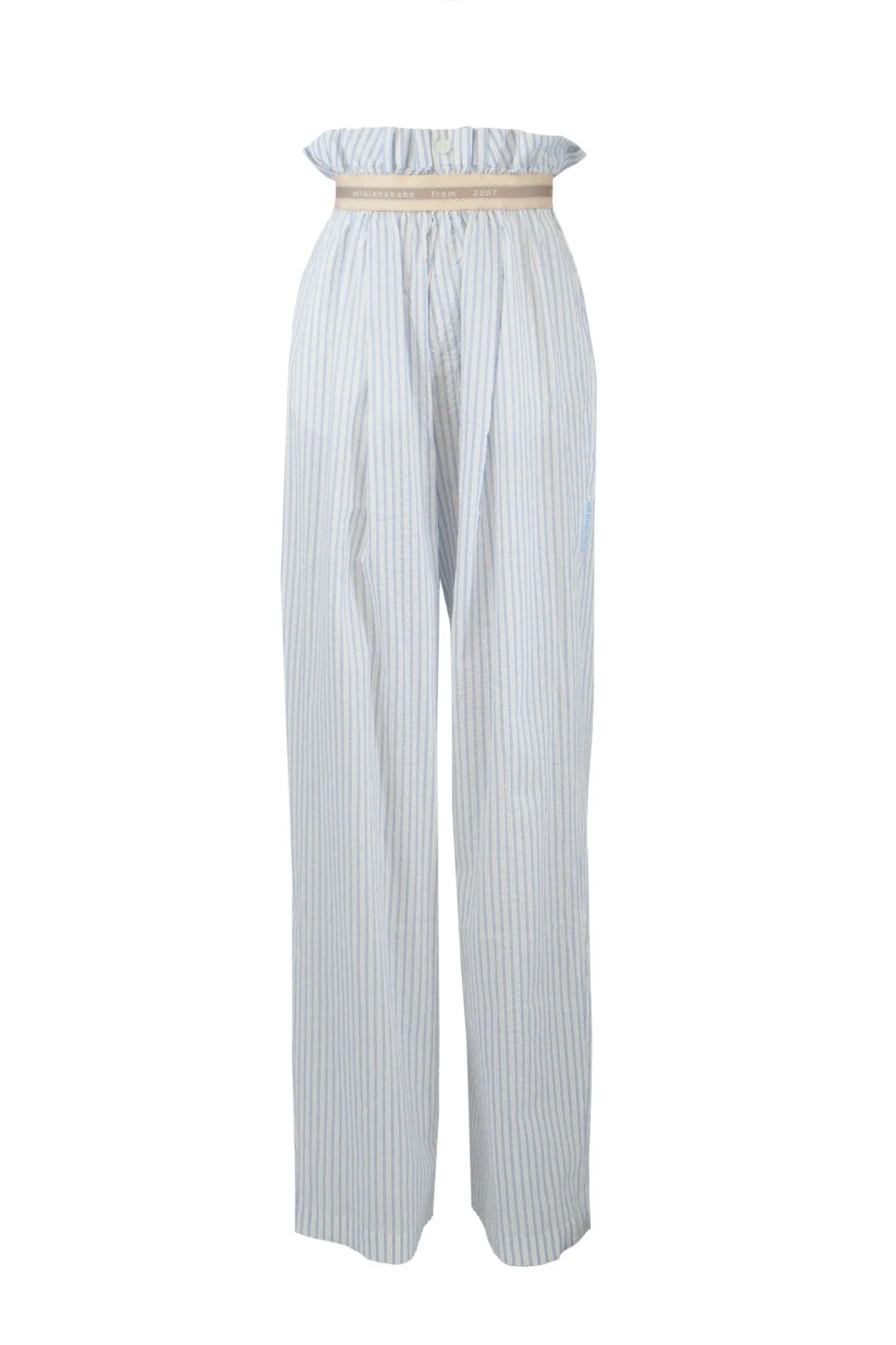 Elastic Pants Stripe / Blue