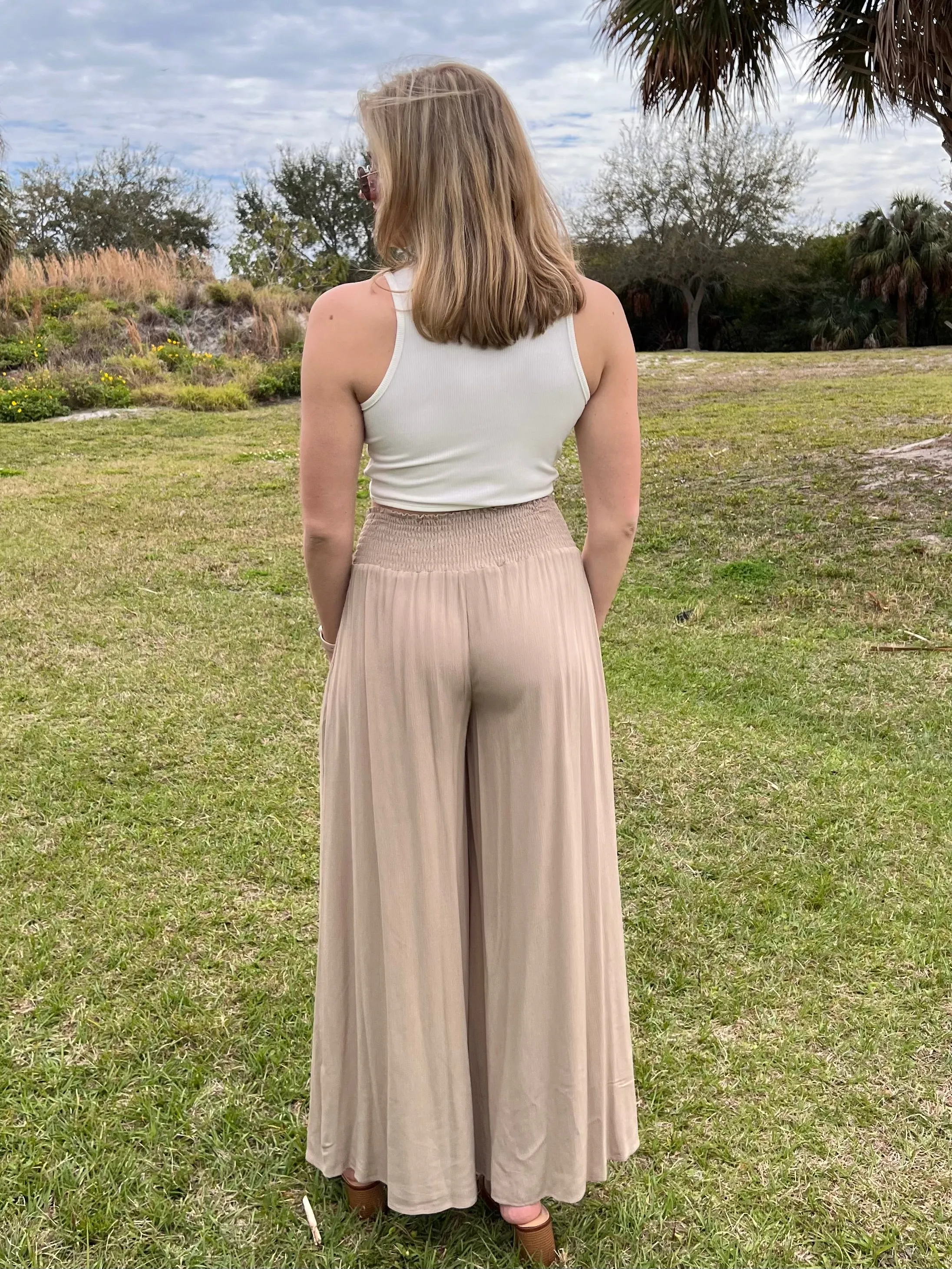 EVERLY PANTS IN KHAKI