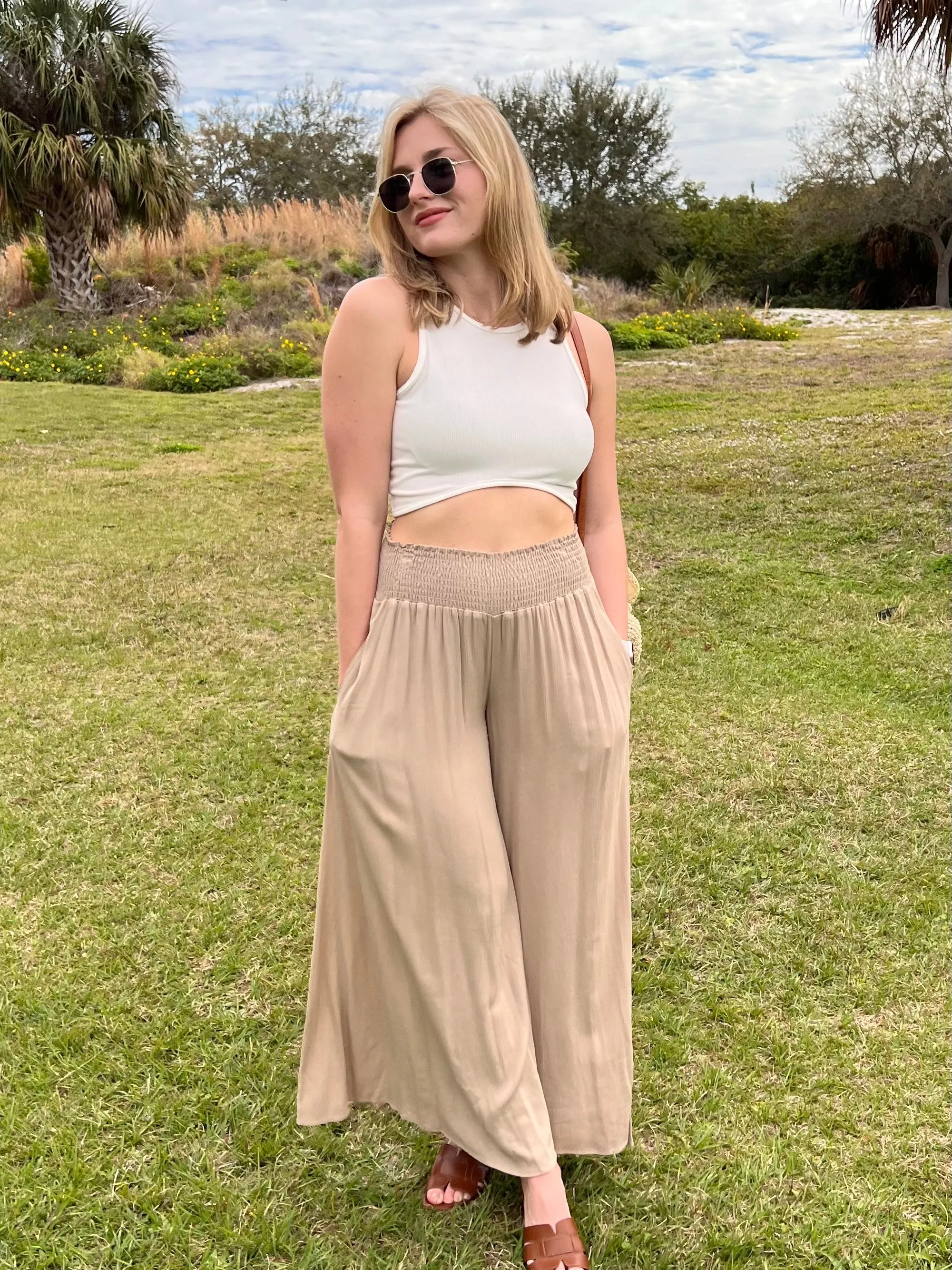 EVERLY PANTS IN KHAKI