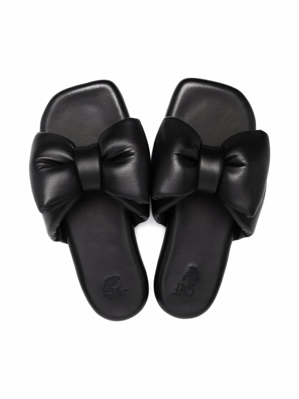 EXTRA PADDED BOW SLIPPERS