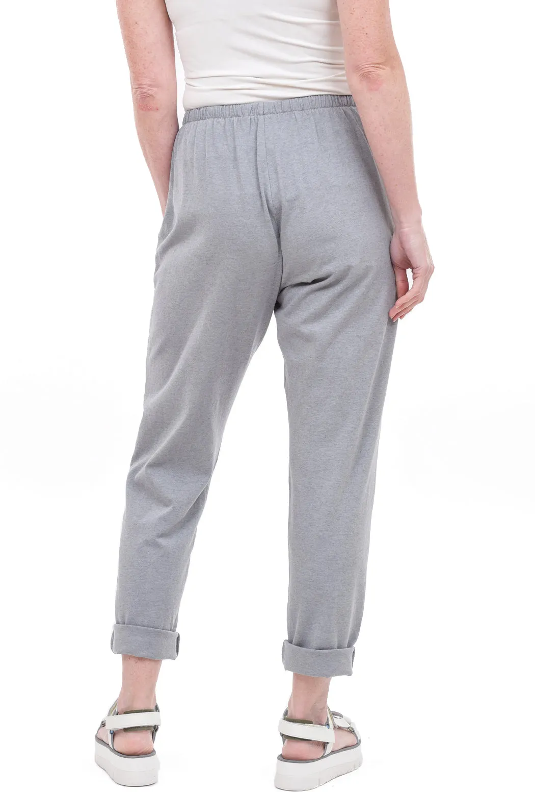 Fenini Drawstring Joggers, Steel