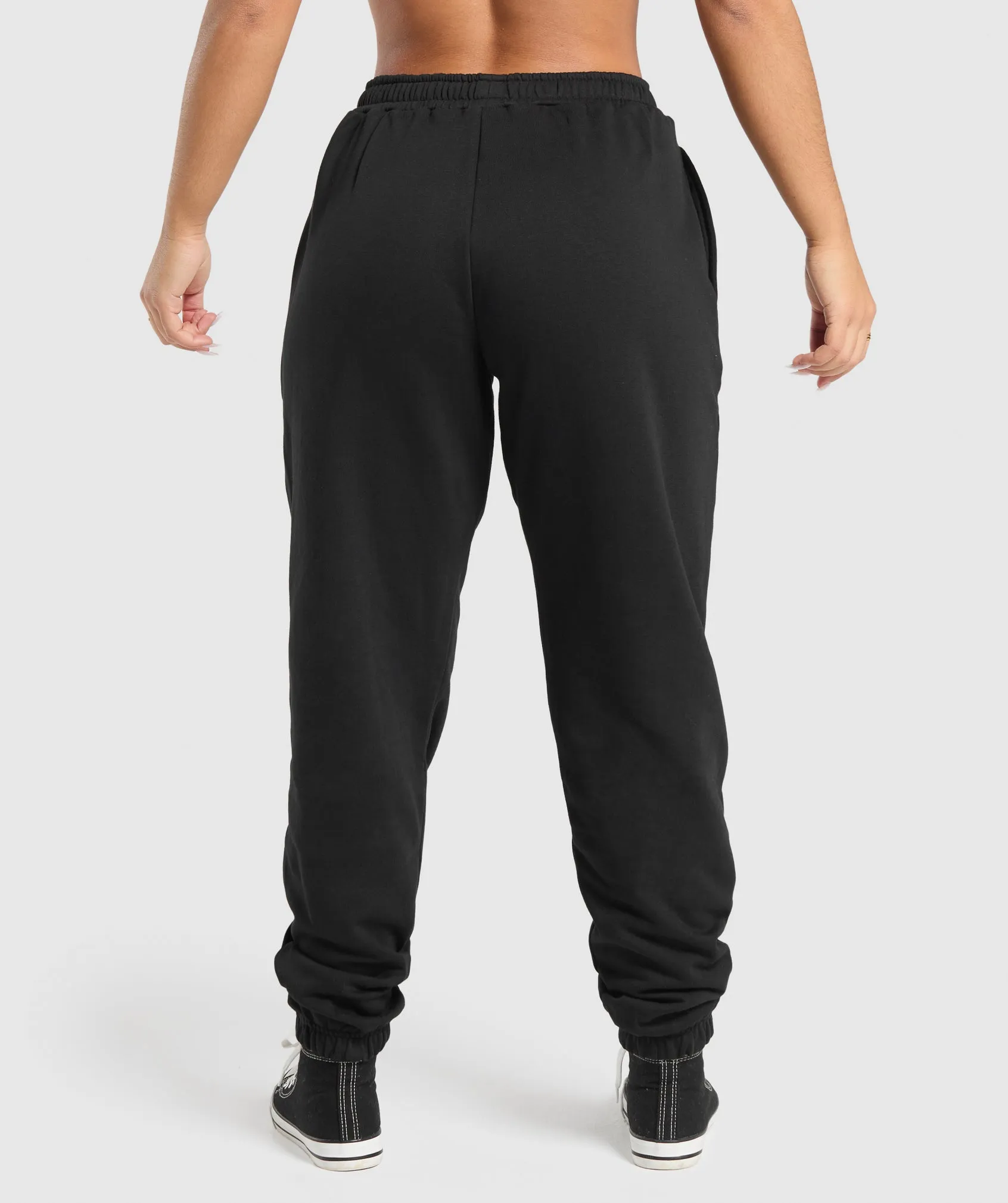 Gymshark Lifting Essentials Oversized Joggers - Black