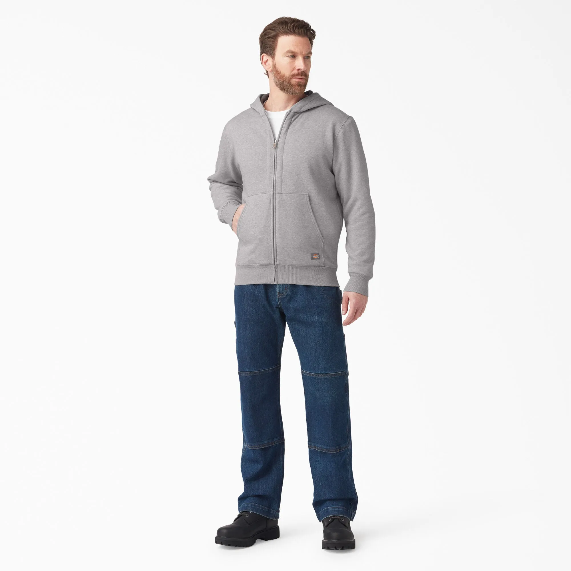 Hoodie - Dickies Thermal Lined Full-Zip Fleece Hoodie, TW482