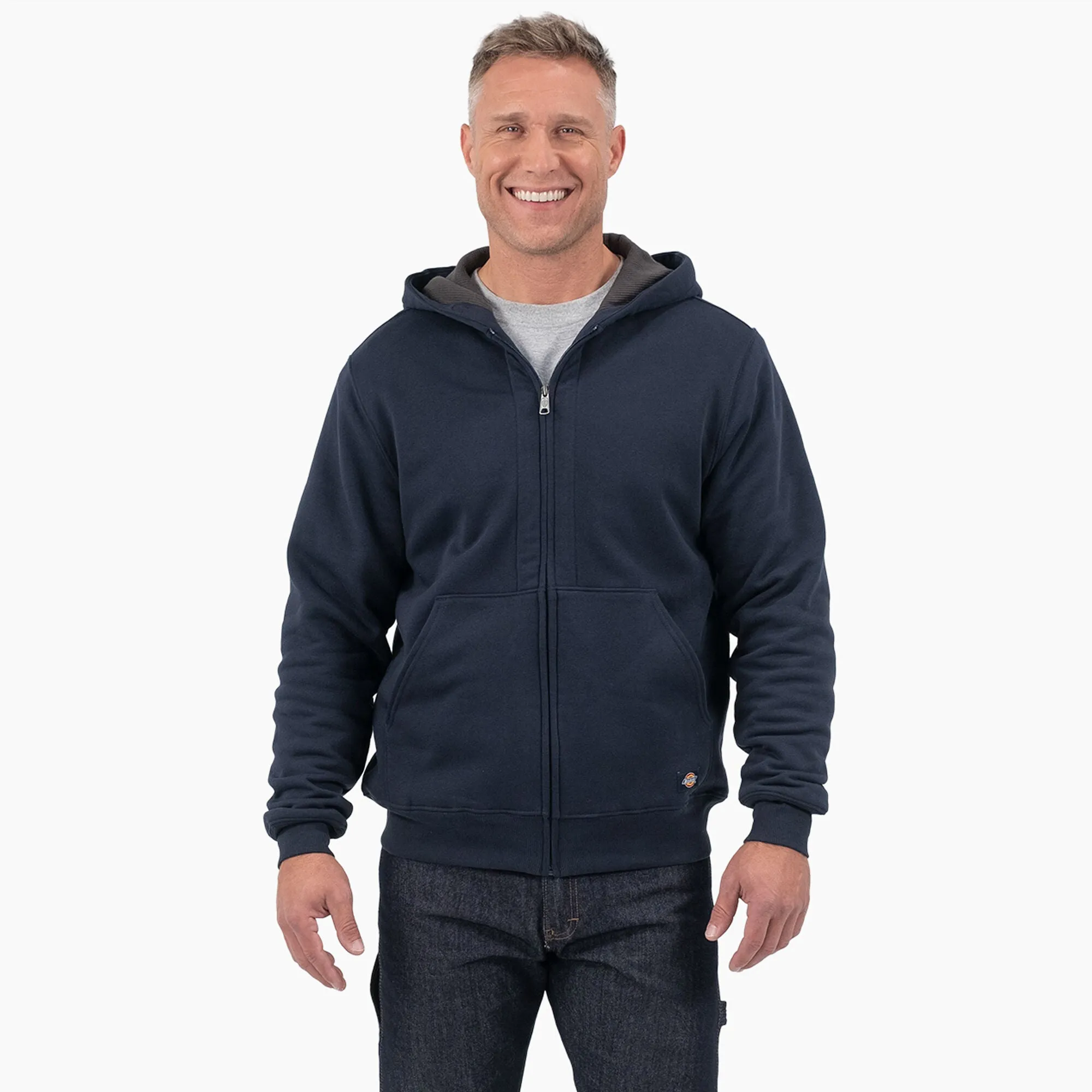 Hoodie - Dickies Thermal Lined Full-Zip Fleece Hoodie, TW482