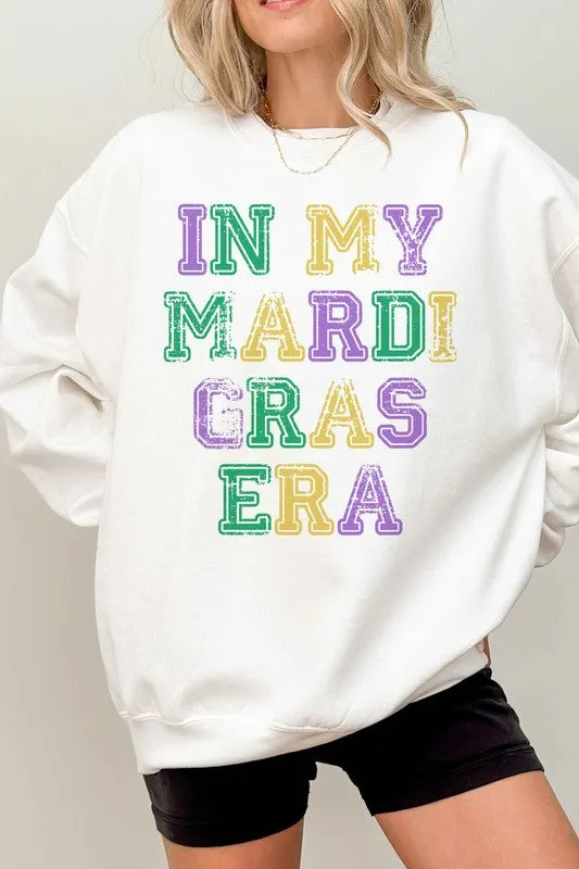 IN MY MARDI GRAS ERA OVERSIZED SWEATSHIRT