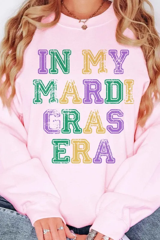 IN MY MARDI GRAS ERA OVERSIZED SWEATSHIRT