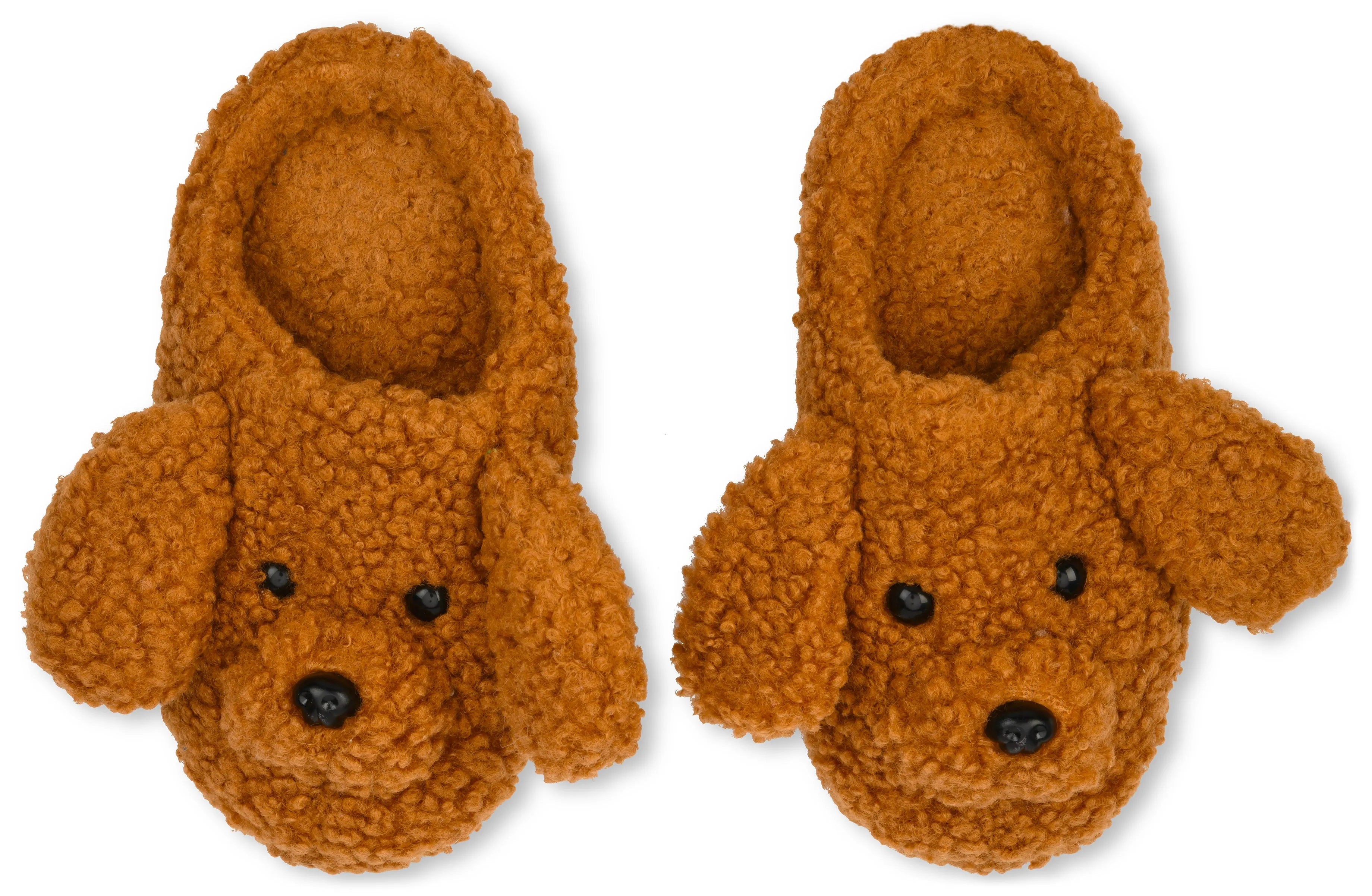 Iscream Fluffy Dog Furry Slippers