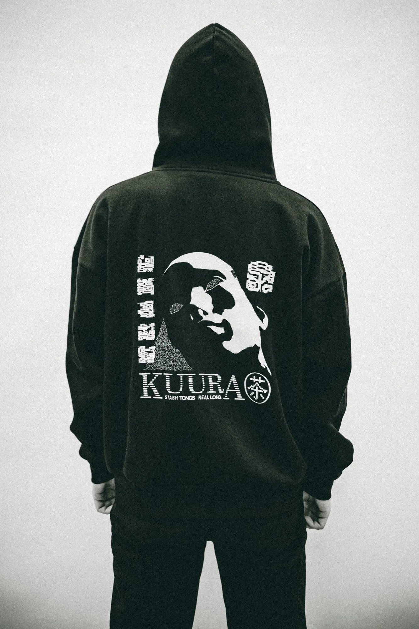 KUURA Embroidered Cotton-Blend Hoodie - Made in Australia