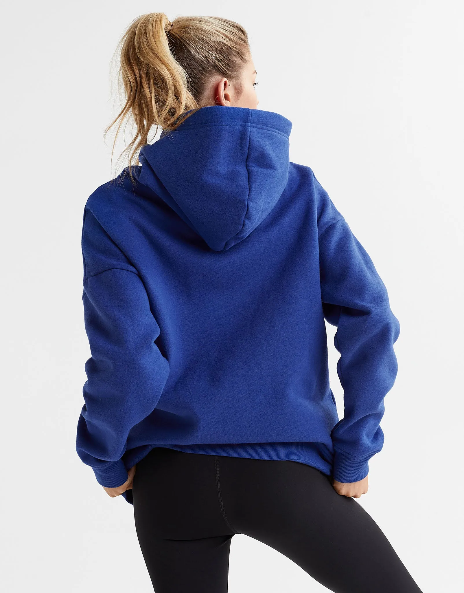 Lucy Hooded Sweater in Cobalt Blue