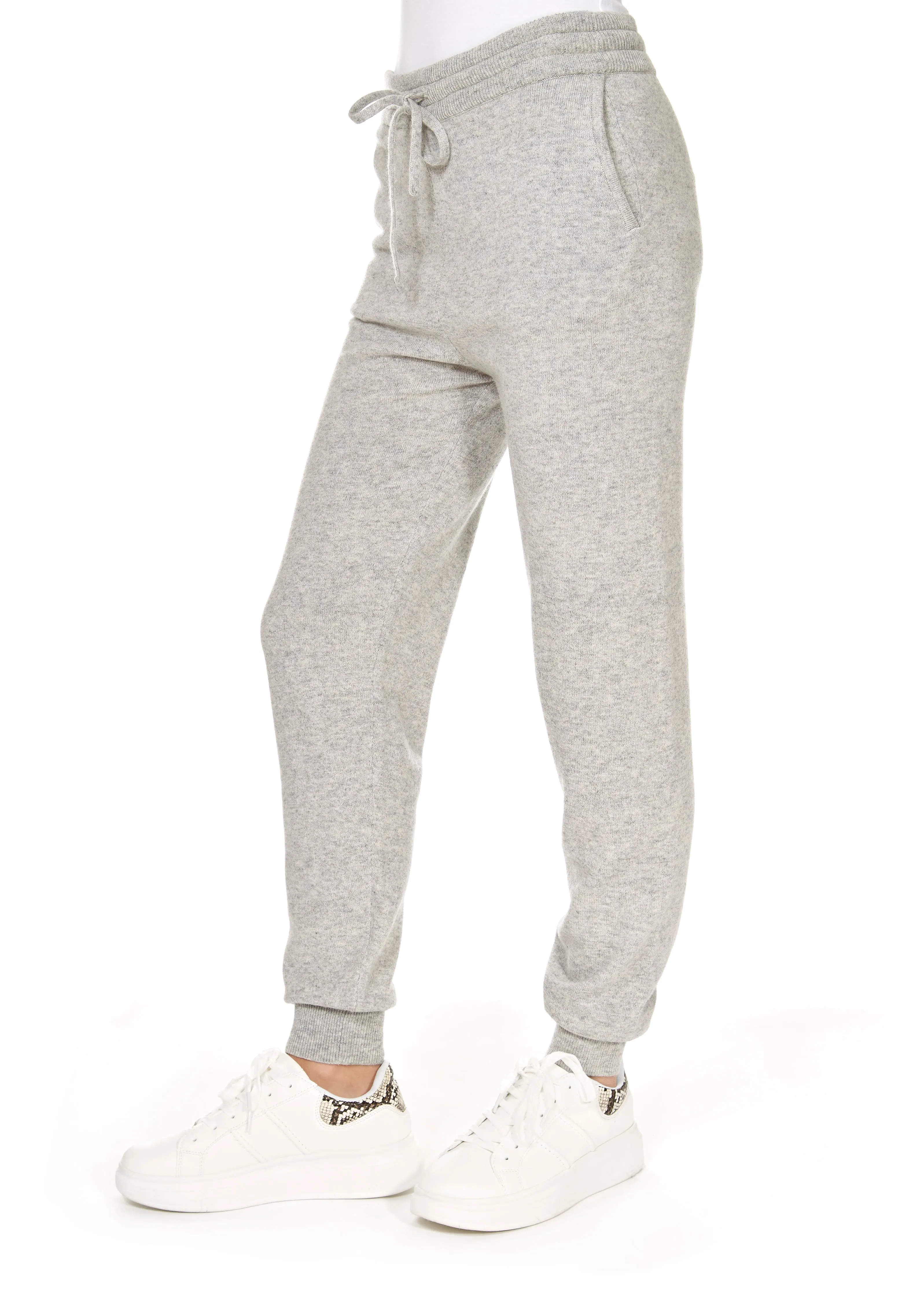 'Maya' Silver Marl Joggers