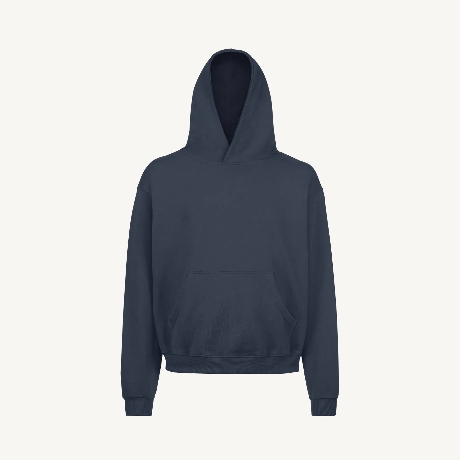 Navy Blue Oversized Hoodie.