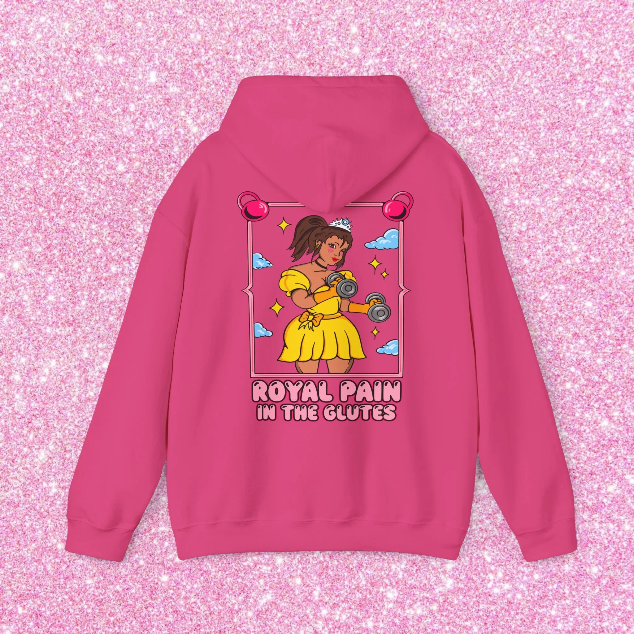 PAIN IN THE GLUTES (YELLOW DRESS) -HOODIE