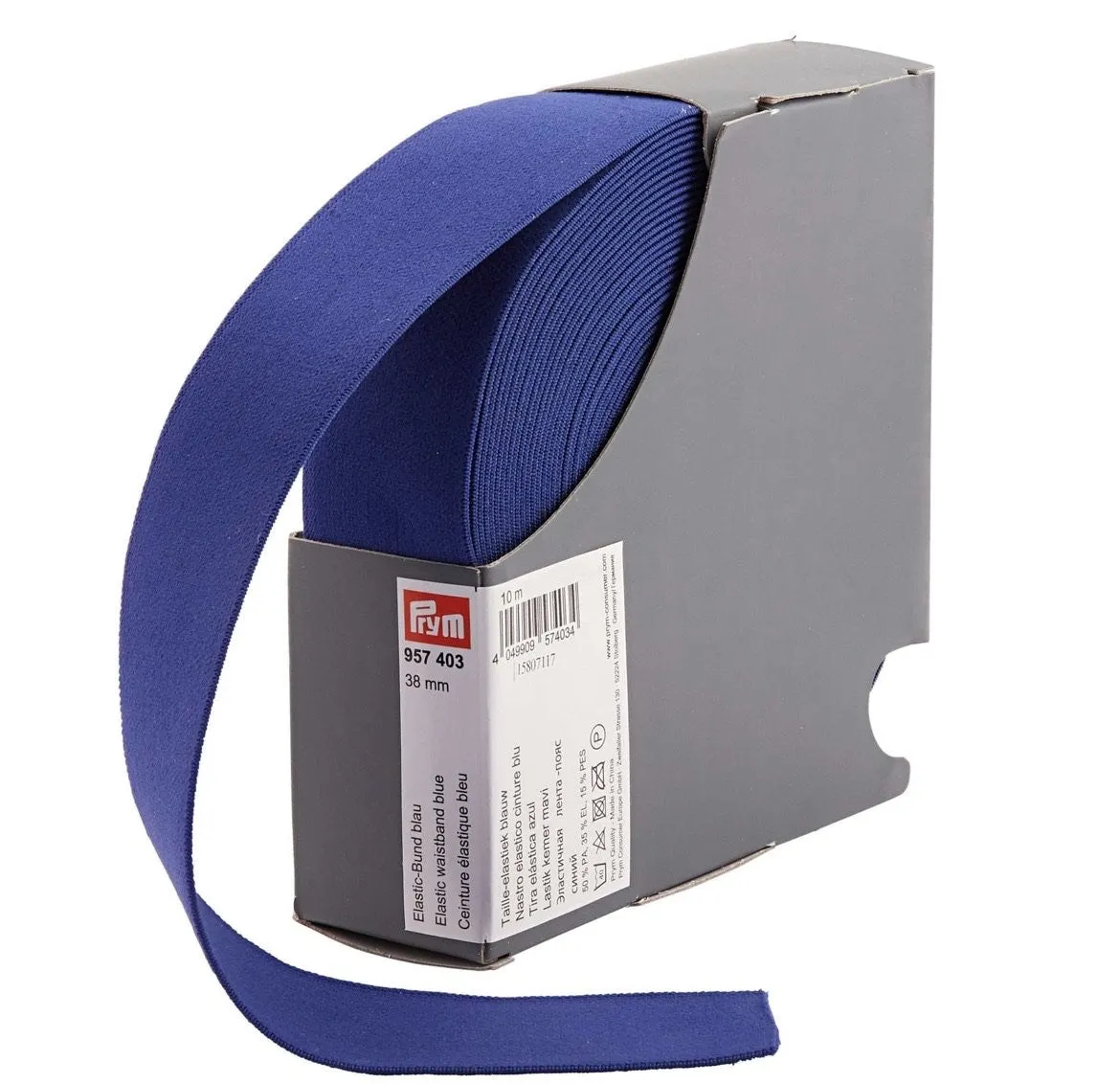 PRYM SUPER SOFT WAISTBAND ELASTIC 38mm