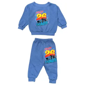 RACE CAR SWEATSHIRT AND SWEATPANTS SET