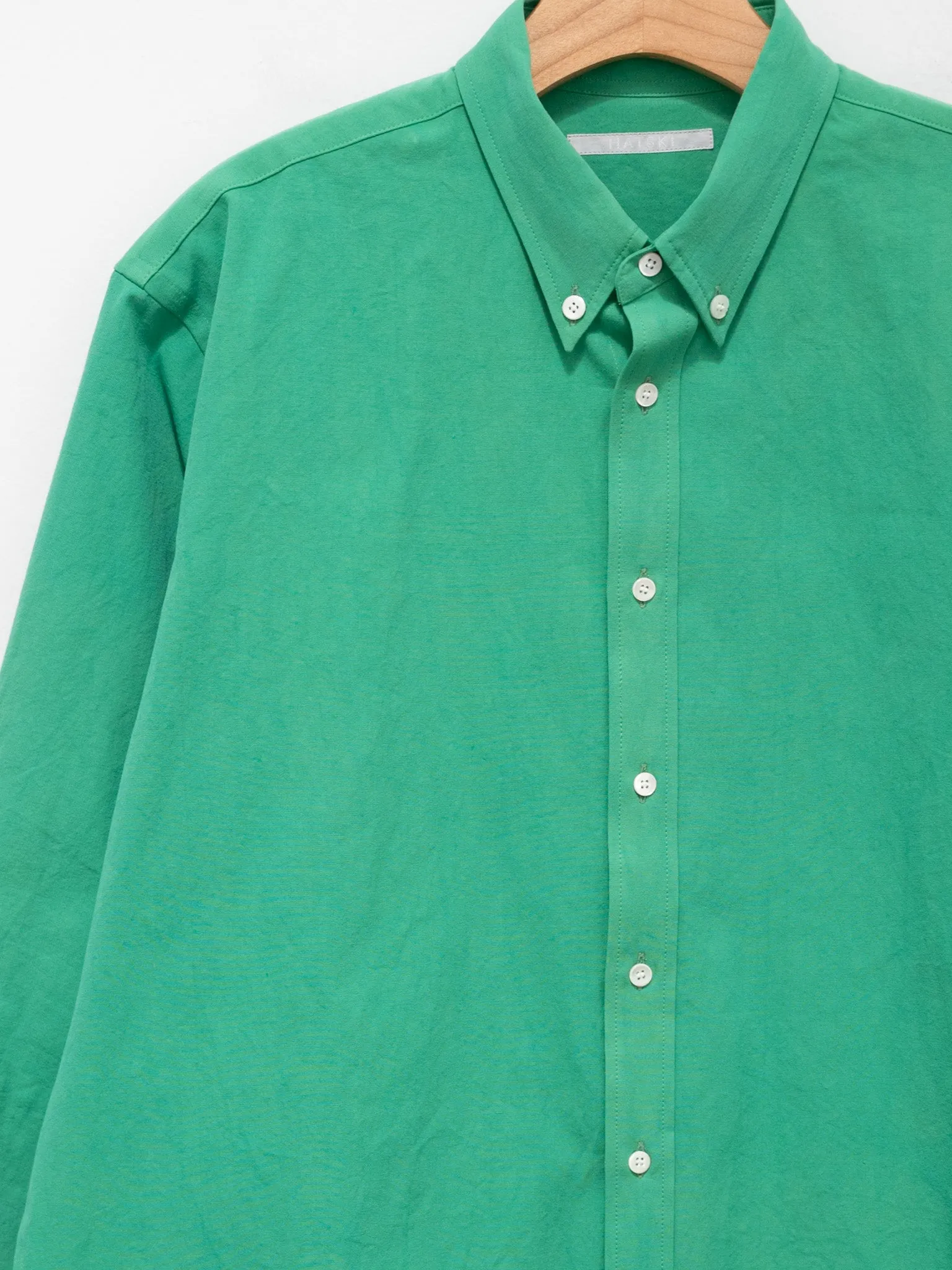 Relaxed Button Down Shirt - Green