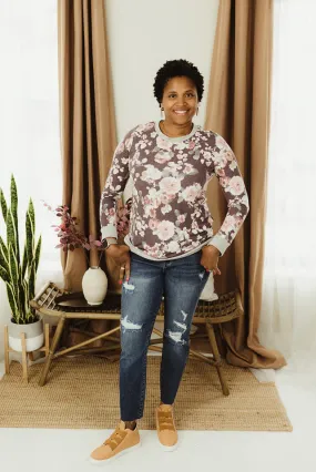 Relaxed Knit Floral