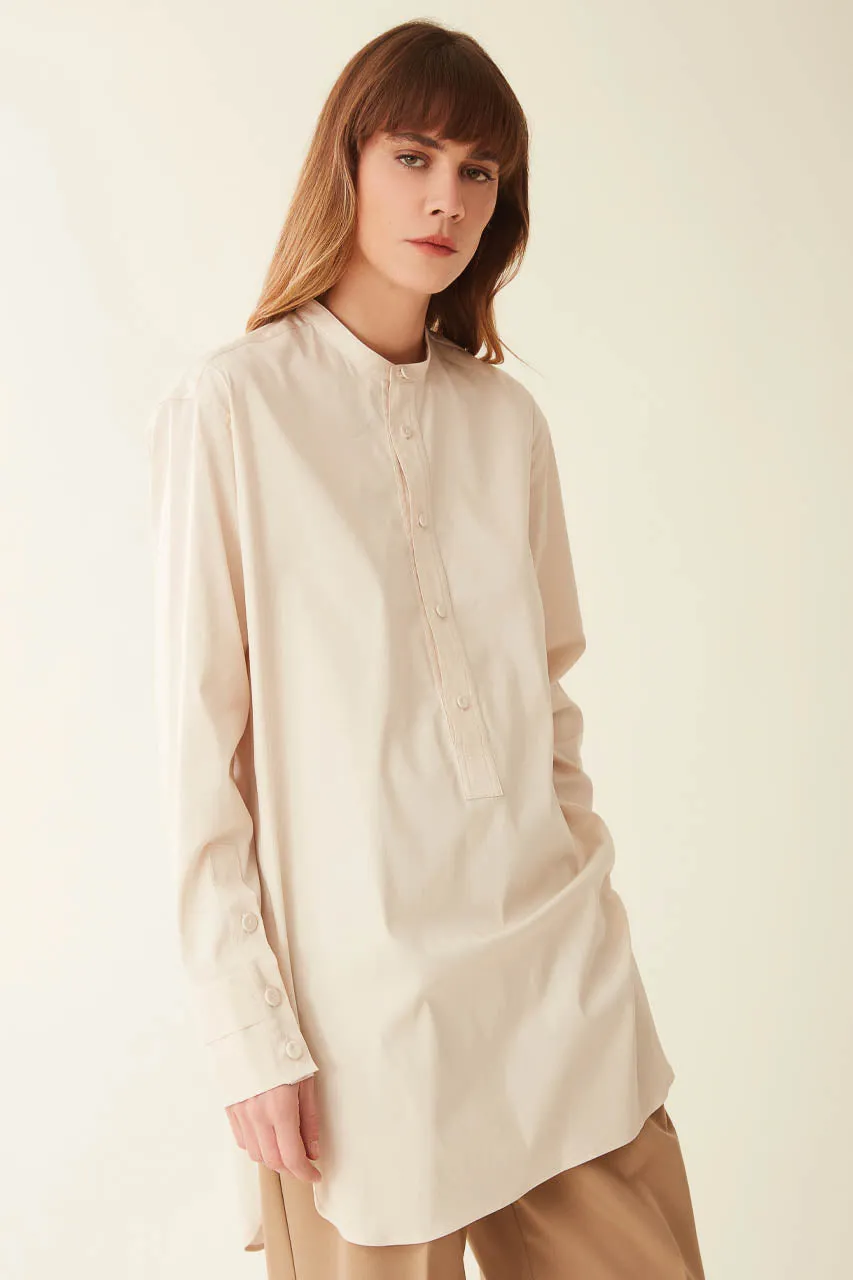 Relaxed Tunic - Beige