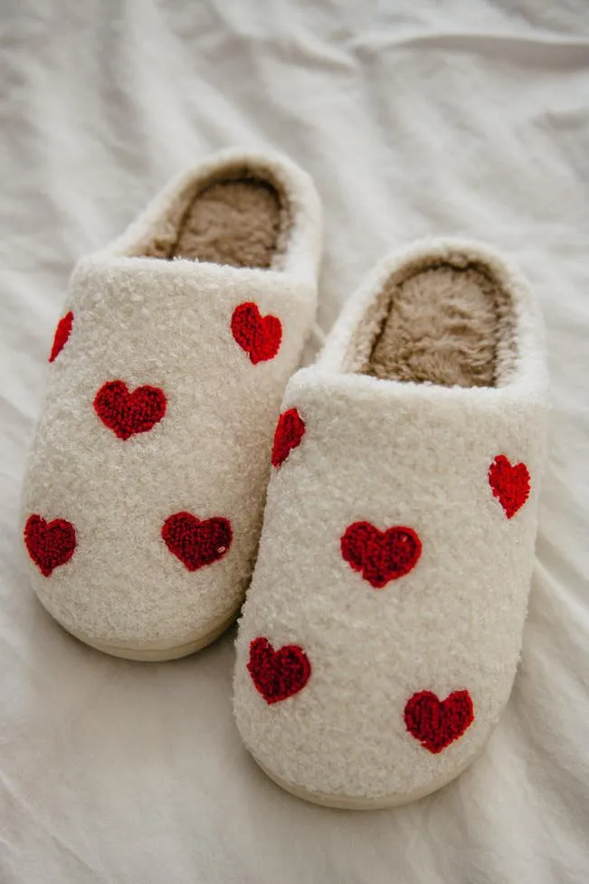 Repeat Red Heart Slippers