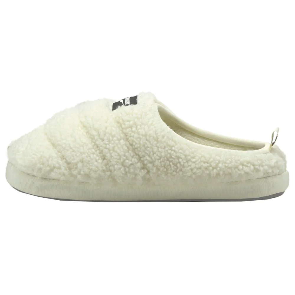 Sherpa Logo Scuff Slippers