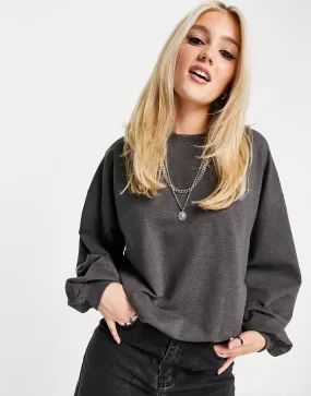 Short Body Sweatshirt Oversized