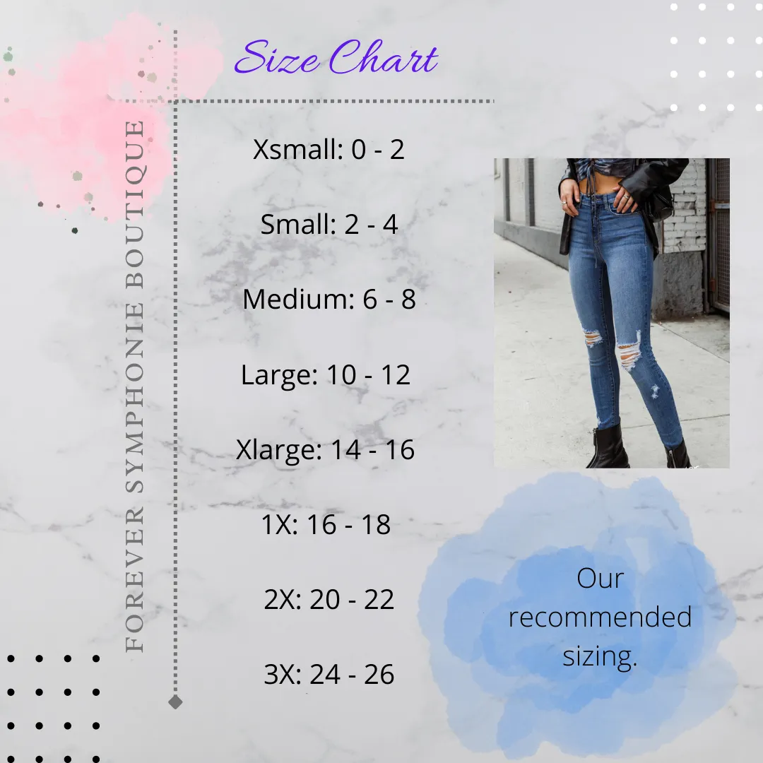 Size Chart/Tops & Bottoms