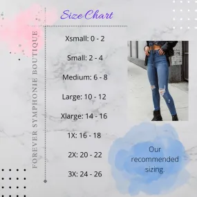 Size Chart/Tops & Bottoms