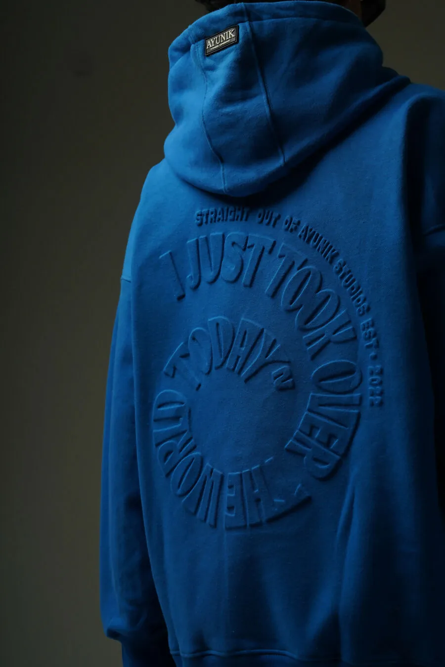 SUPREMACY HOODIE -COBALT BLUE