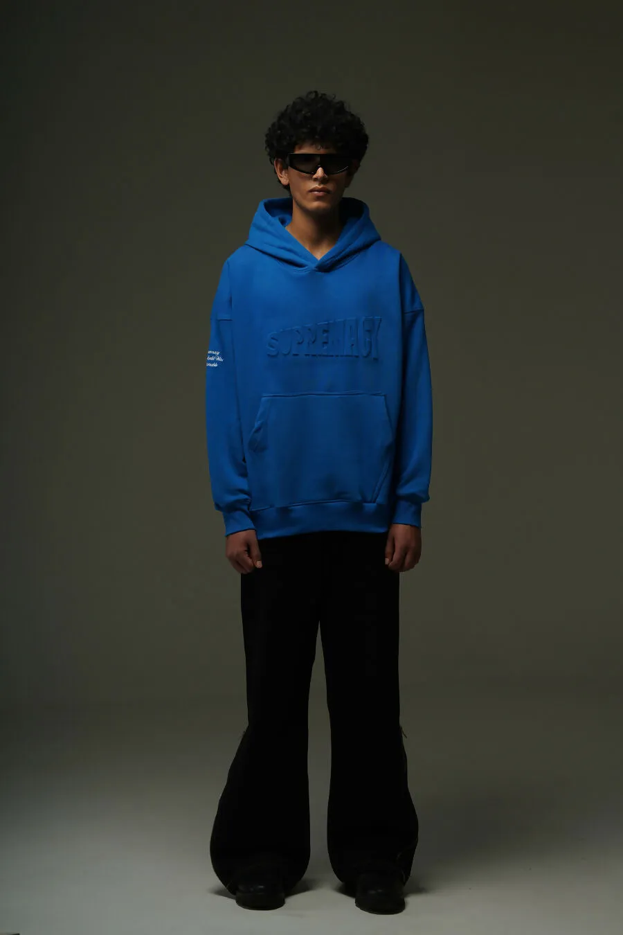 SUPREMACY HOODIE -COBALT BLUE