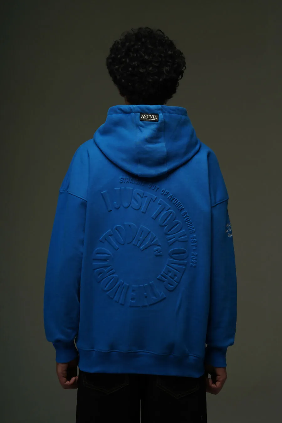 SUPREMACY HOODIE -COBALT BLUE