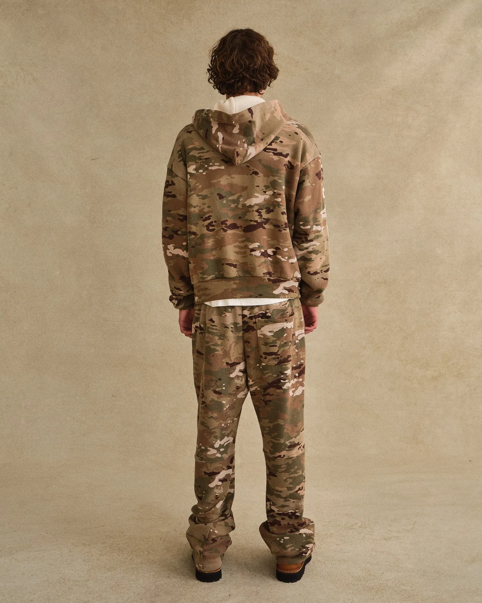 Thermal Zip-Up Hoodie (Camo)