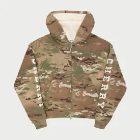 Thermal Zip-Up Hoodie (Camo)