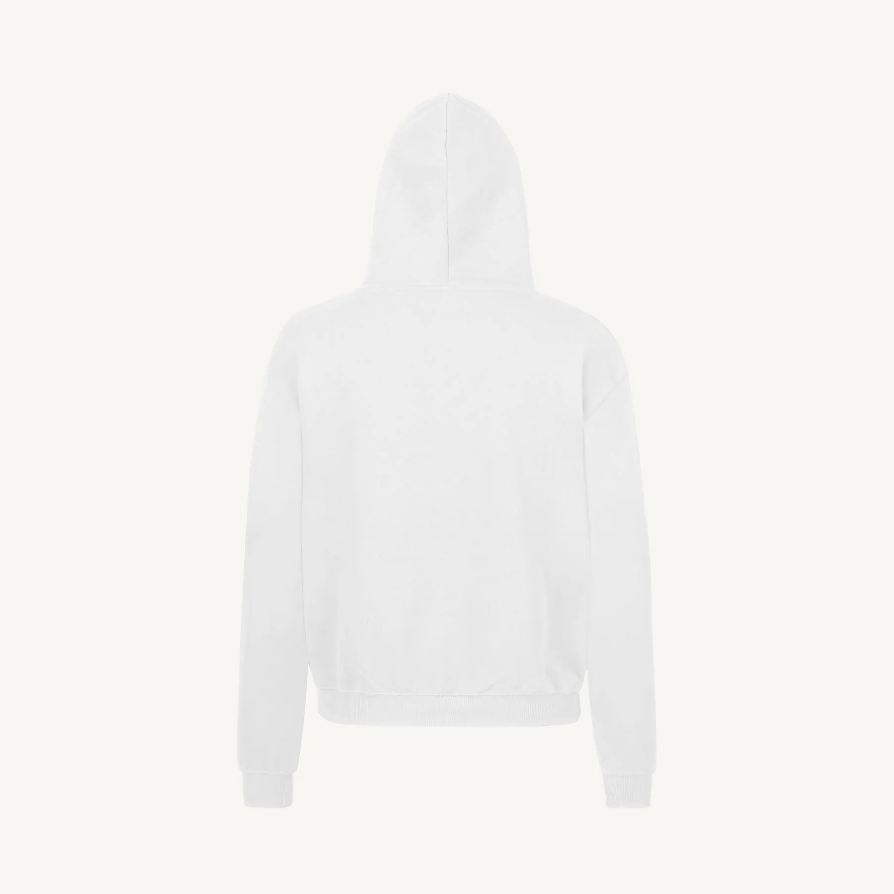 White Oversized Hoodie.