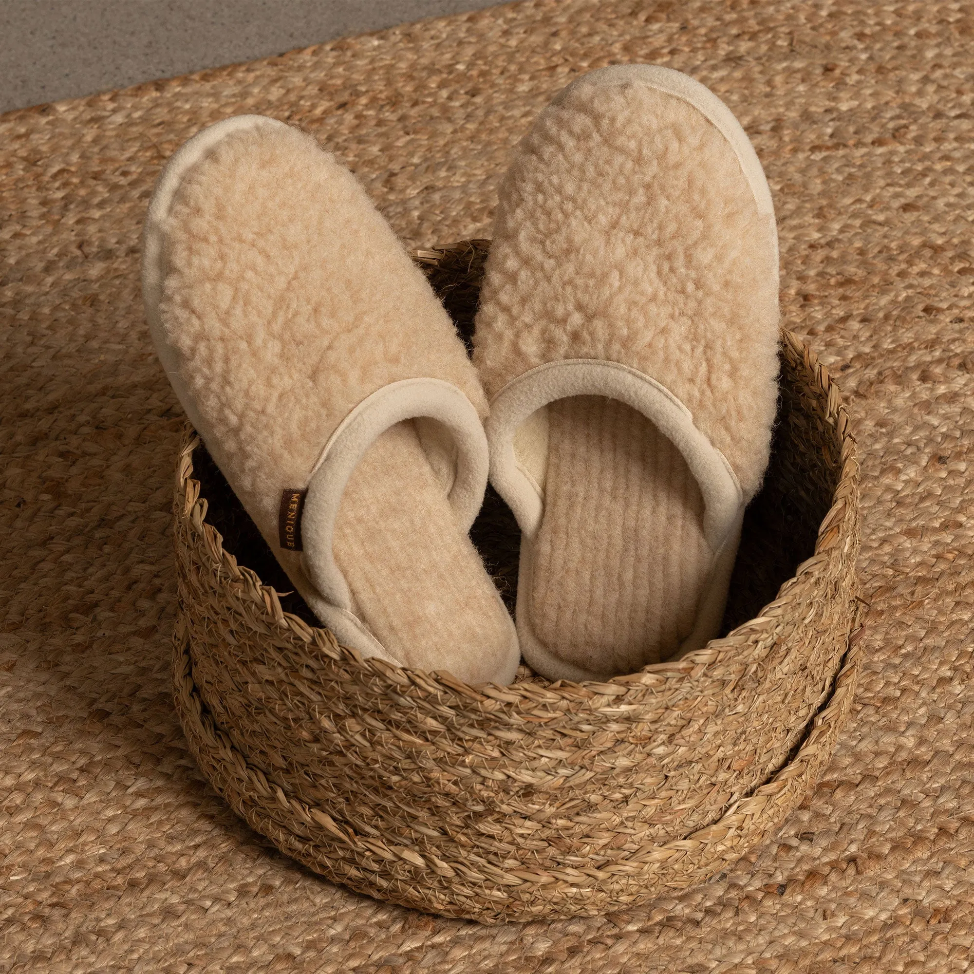 Women's Merino Fluffy Slippers