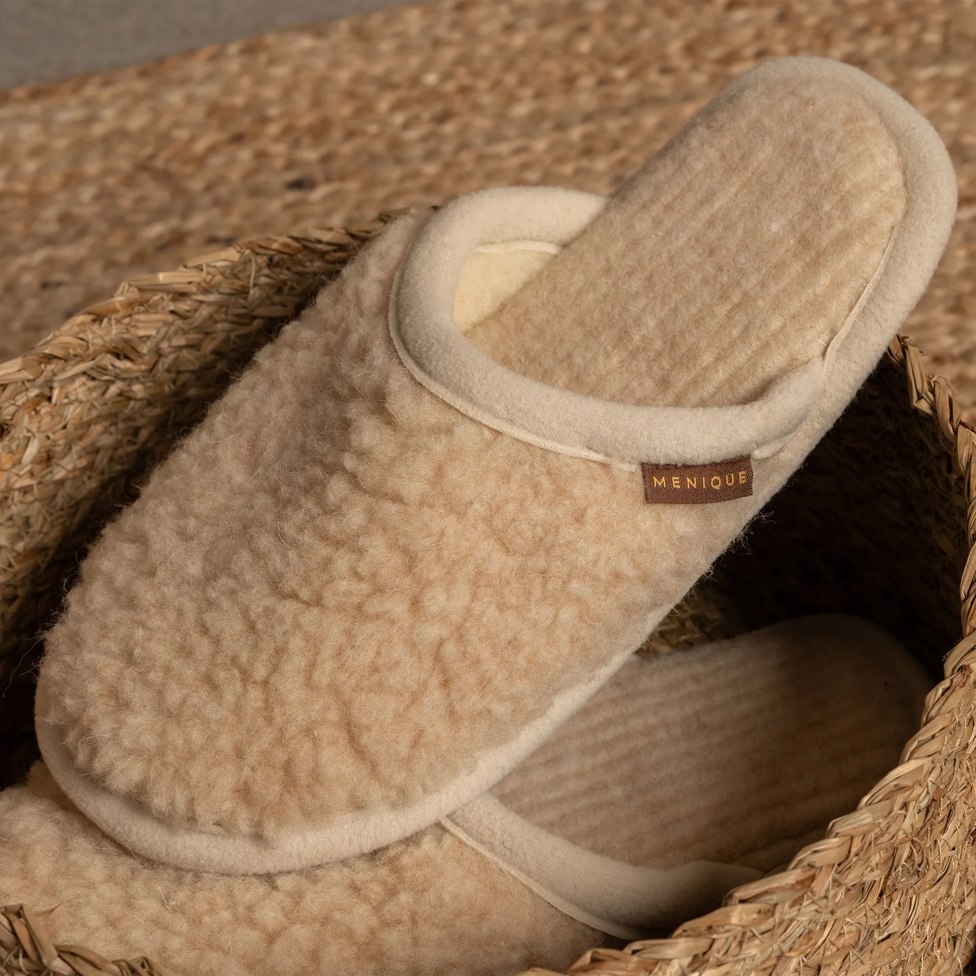 Women's Merino Fluffy Slippers