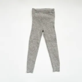 Zara Grey Cashmere Leggings / Size 4-5Y